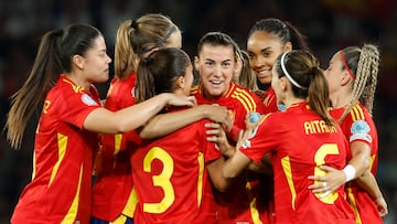 Italia - España, en directo: Eurocopa femenina hoy en vivo