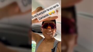 Nairo se motiva cantando ‘Danza Kuduro’