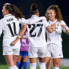 Las meritorias del Real Madrid