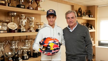 Carlos Sainz apadrina a Gil Membrado