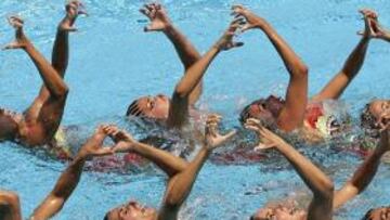 España domina por equipos en el Trofeo Mundial de Sincronizada