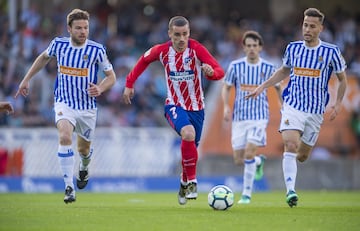 Illarramendi, Griezmann y Canales.