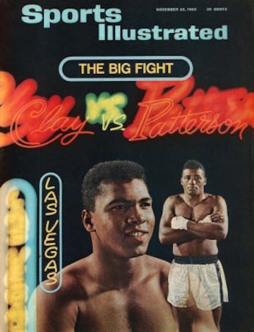 Floyd Patterson, el negro bueno que había cedido el Mundial de los pesados al malo Liston, intentó ganar a Ali en Las Vegas. No pudo: KOT 12º.