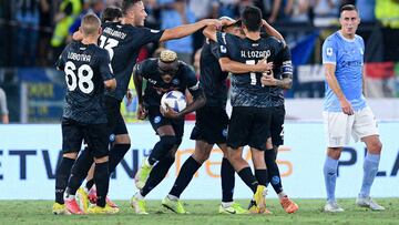 Resumen y goles del Lazio vs Nápoles, jornada 4 de Serie A