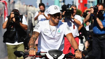 Lewis Hamilton. 