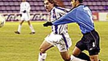 CONTUNDENTE. El Valladolid goleó al Badajoz y se aseguró sin problemas su paso a los cuartos de final de la Copa del Rey.