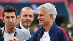 Mourinho, en el Puskas Arena.