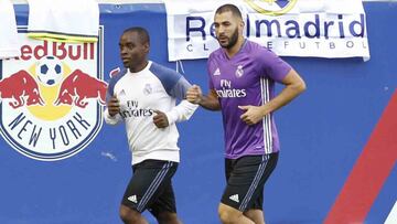 Benzema sigue en solitario a 6 días de la Supercopa de Europa