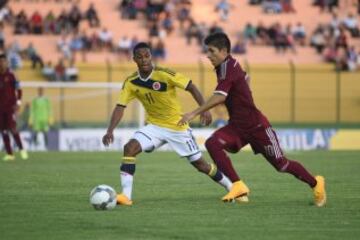 Colombia gana 1-0 a Venezuela, en el Sudamericano sub 20