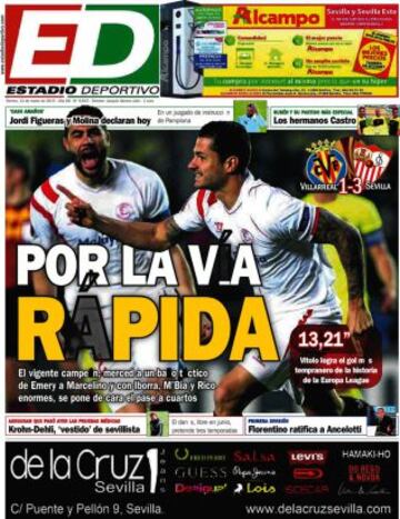 Portadas de la prensa deportiva