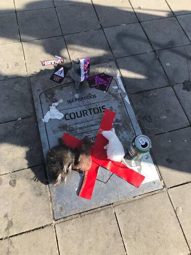 Atlético fan group officially asks that Courtois' plaque be removed