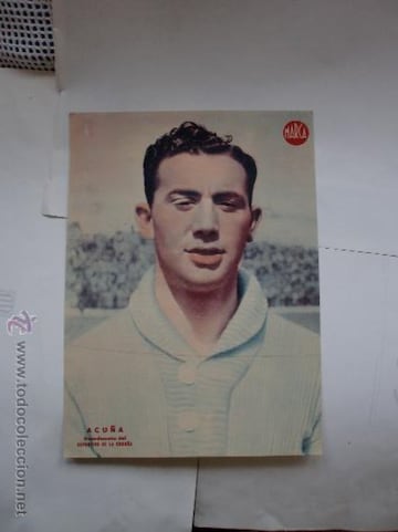 Jugó su único partido con España el 28 de diciembre de 1941, en Valencia. El resultado fue la victoria frente a Suiza por 3-2. Tenía 18 años, nueve meses y 17 días. Era un pedazo de portero, pero el Deportivo jamás le dejó salir pese a que siempre le quiso fichar el Real Madrid. Aquello le supuso estar siempre a la sombra de los Ramallets, Ignacio Eizaguirre, Martorell y compañía. En Riazor tiene un monumento que perpetúa su irrepetible figura.