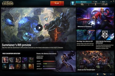 Nuevo cliente en League of Legends