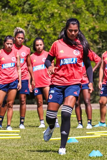 La Selección Colombia Femenina realizó su último entrenamiento en Villa Loyola antes de disputar la gran final de la Copa América Femenina ante Brasil.