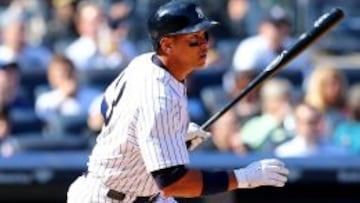 Alex Rodriguez, juagador de los Yankees de Nueva York.