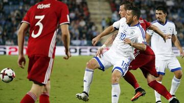 Israel se impuso a Liechtenstein con un doblete de Hemed