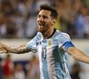 Efecto Messi: triplete en 20 minutos y goleada argentina