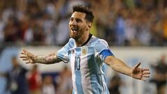 Efecto Messi: triplete en 20 minutos y goleada argentina