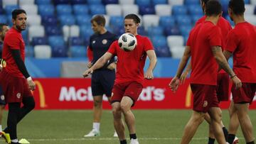 Posible alineación de Costa Rica ante Suiza en su último partido