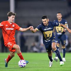 Toluca y Pumas se enfrentaron en duelo amistoso