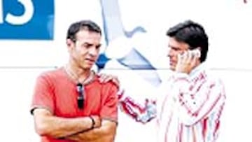 Abel charló ayer con Toni.