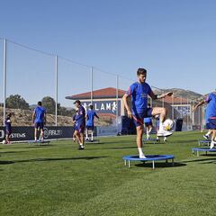 Fin al stage de pretemporada con Arias incorporado al grupo