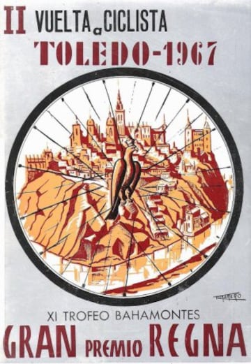 Cartel de la Vuelta a Toledo de 1967