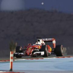 Vettel's Bahrain bid goes up in smoke