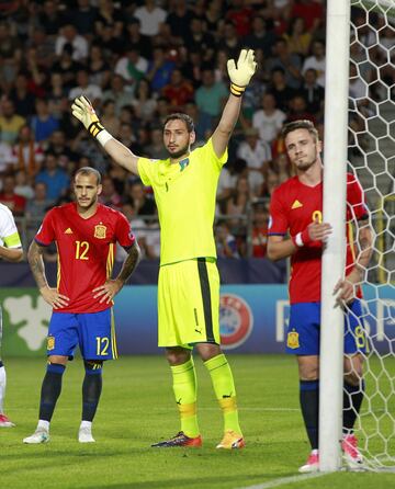 Italy, goalkeeper, (18). (Italy are in the playoffs and have yet to qualify)