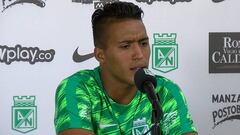 Sebastian Gomez en rueda de prensa