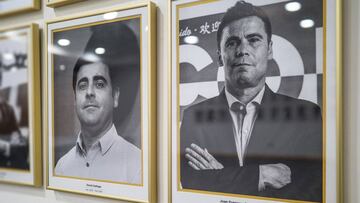 Gallego y Rubi, en el marco incomparable de Cornellà