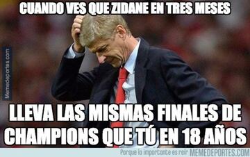 Los memes más divertidos de la carrera de Wenger