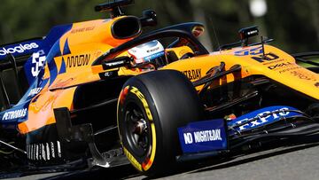 Carlos Sainz (McLaren MCL34). Spa-Francorchamps, F1 2019.