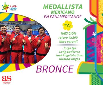 Los mexicanos ganadores de medalla de Bronce en Lima 2019