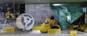 Botas de fútbol de Neven Subotic que utilizó en marzo del año pasado en un partido contra el FSV Mainz 05.