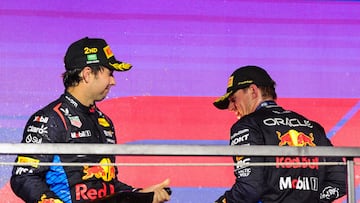 Checo Pérez y Max Verstappen conquistan el trigésimo doblete de Red Bull
