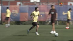 Messi está listo para el Mallorca del Cucho: Práctica del Barça