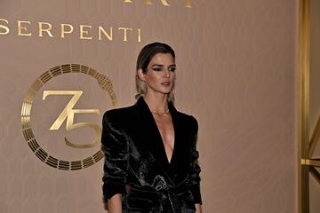 Clara Lago asiste a la inauguraci車n de la exposici車n &Bulgari Serpenti: 75 Years of?Infinite?Tales* donde la firma celebra el aniversario de su colecci車n en el Museo Thyssen-Bornemisza.