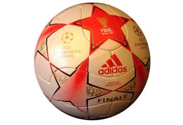 The evolution of the Champions League ball