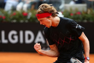 El tenista alemán, Alexander Zverev.