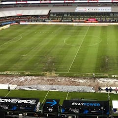 Raúl Barrios: "no era necesario el cambio de césped en el Azteca"