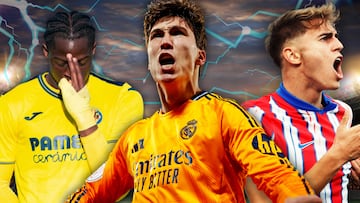 Etta Eyong, Gonzalo García y Adrián Niño.