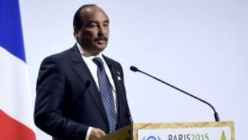 Abdel Aziz, presidente de Mauritania.