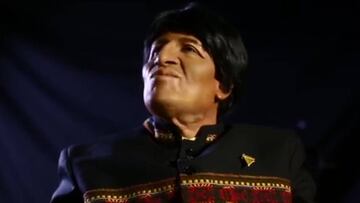 La graciosa reacción de 'Evo Morales' tras castigo a Bolivia