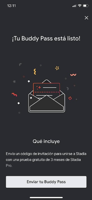 Google Stadia: el Buddy Pass, ya disponible para los primeros compradores