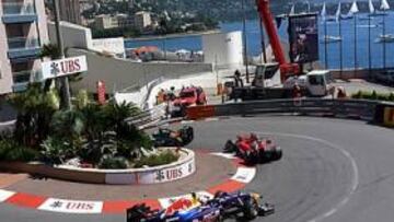 <b>UN ESPECTÁCULO. </b>La F-1 se respira a sólo unos centímetros en las calles de Montecarlo.