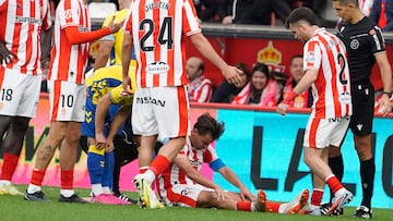 04/11/25 PARTIDO SEGUNDA DIVISION
SPORTING GIJON - LAS PALMAS
LESION KEVIN