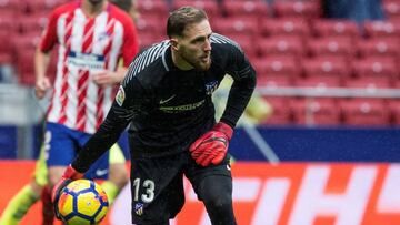Oblak con el Atlético.