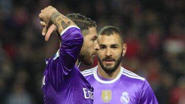 Sergio Ramos y Benzema.