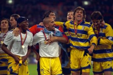 Hern&aacute;n Crespo estuvo entre 1996 y 2000 en Parma, donde gan&oacute; la Copa Italia y una Copa UEFA.